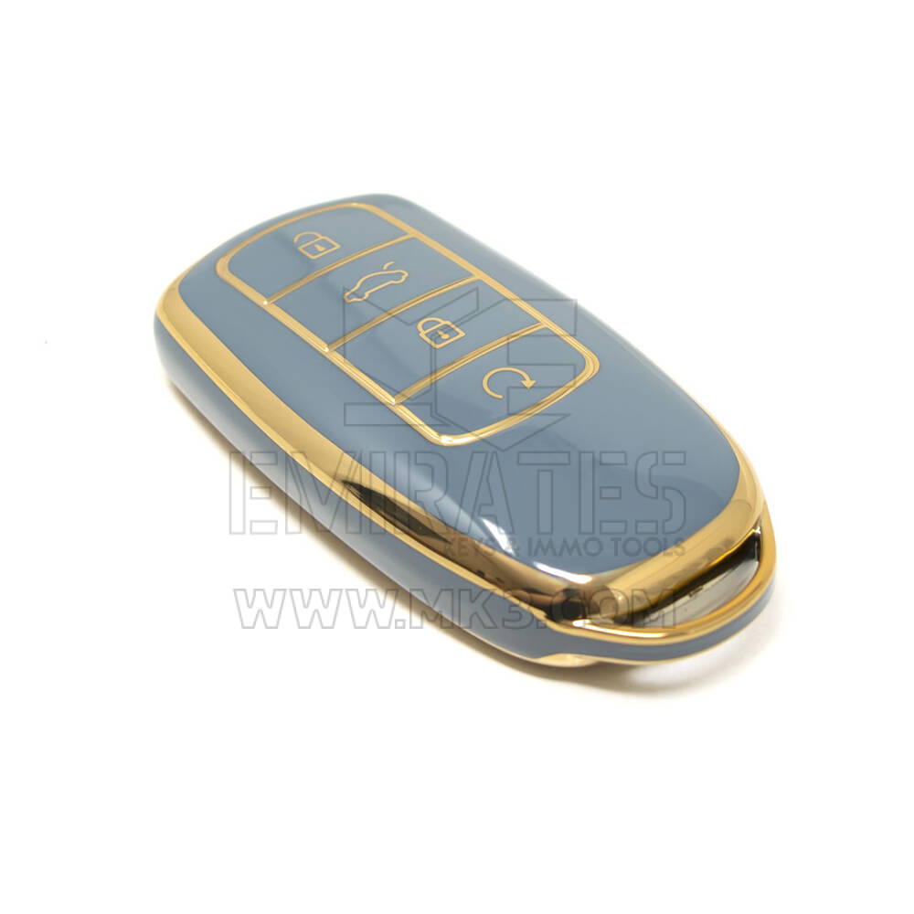 Nouveau couvercle Nano de haute qualité pour clé télécommande Chery, 4 boutons, couleur grise CR-C11J | Clés des Émirats