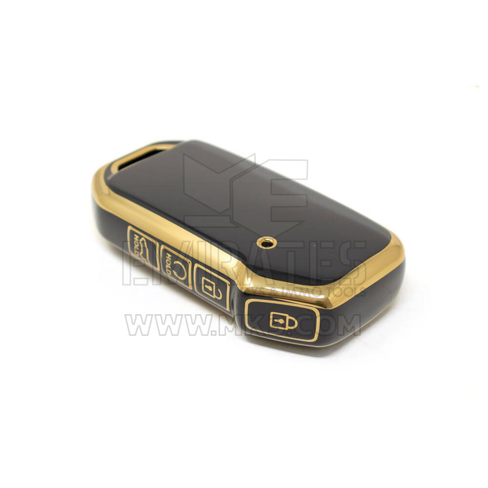 New Aftermarket Nano High Quality Cover For Kia Remote Key 4 Buttons Black Color KIA-C11J4B | Emirates Keys