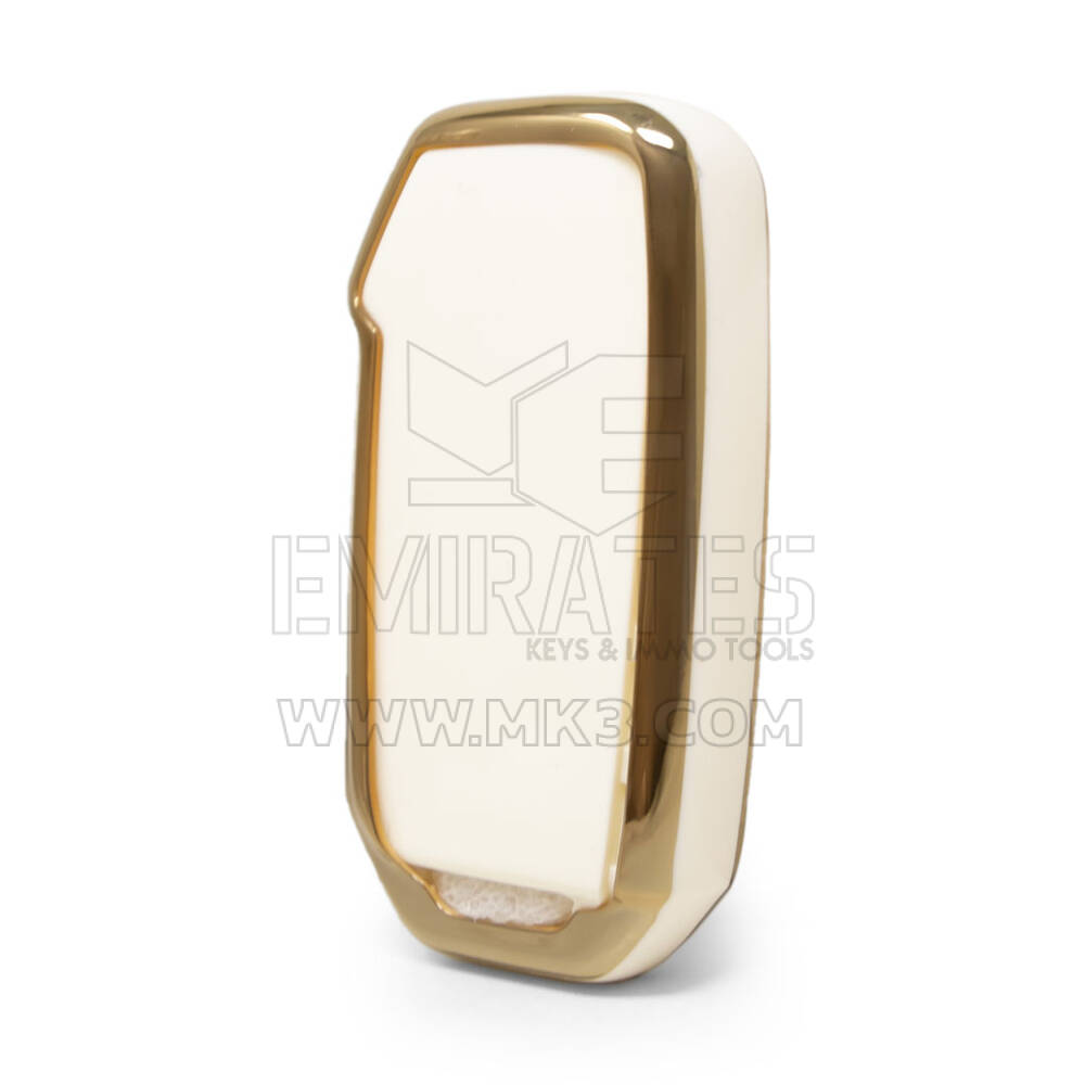 Чехол Nano для дистанционного ключа Kia с 4 кнопками, белый KIA-C11J4B | МК3