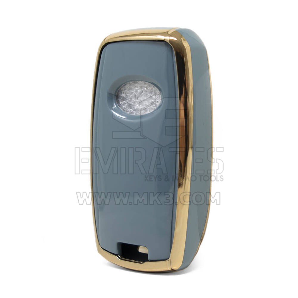 Чехол Nano для дистанционного ключа Kia с 4 кнопками, серый KIA-D11J4A | МК3