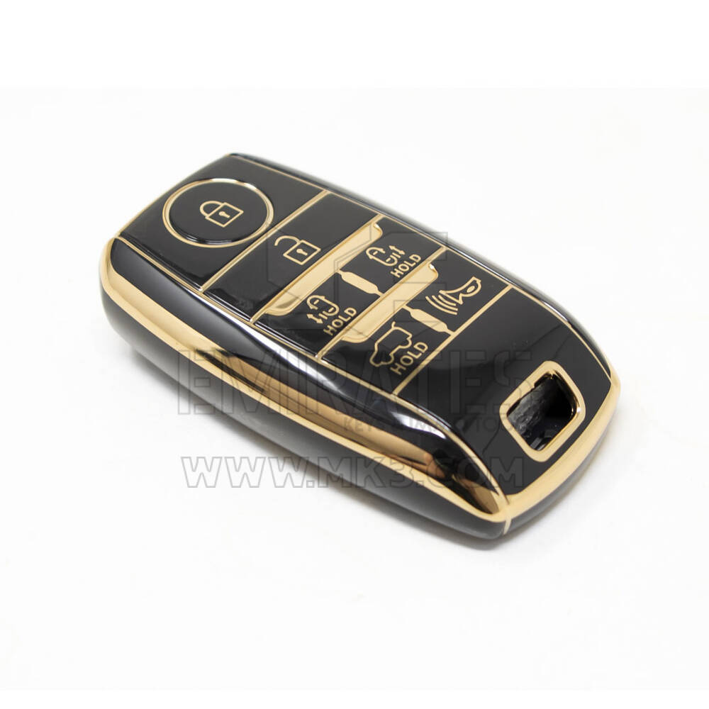 Новый Чехол Нано Высокого Качества Aftermarket Для Дистанционного Ключа Kia 6 Кнопок Черный Цвет KIA-D11J6 | Ключи Эмирейтс