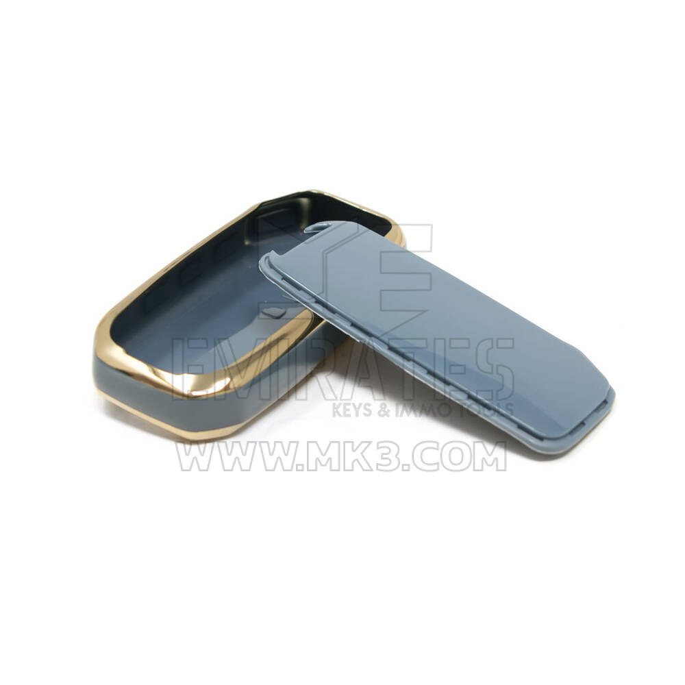 New Aftermarket Nano High Quality Cover For Kia Remote Key 7 Buttons Gray Color KIA-H11J7 | Emirates Keys