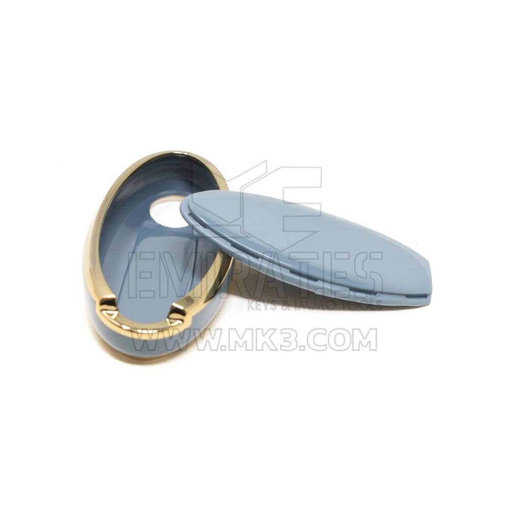 New Aftermarket Nano High Quality Cover For Nissan Remote Key 2 Buttons Gray Color NS-A11J3C | Emirates Keys