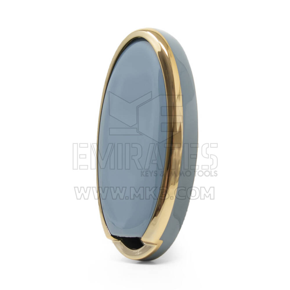 Cover Nano per chiave telecomando Nissan 3+1 pulsanti grigia NS-A11J4A | MK3