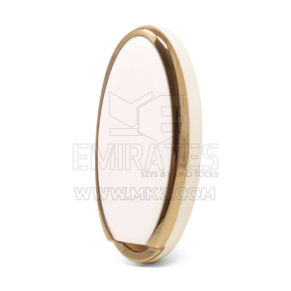Cover Nano per chiave telecomando Nissan 5 pulsanti bianca NS-A11J5 | MK3