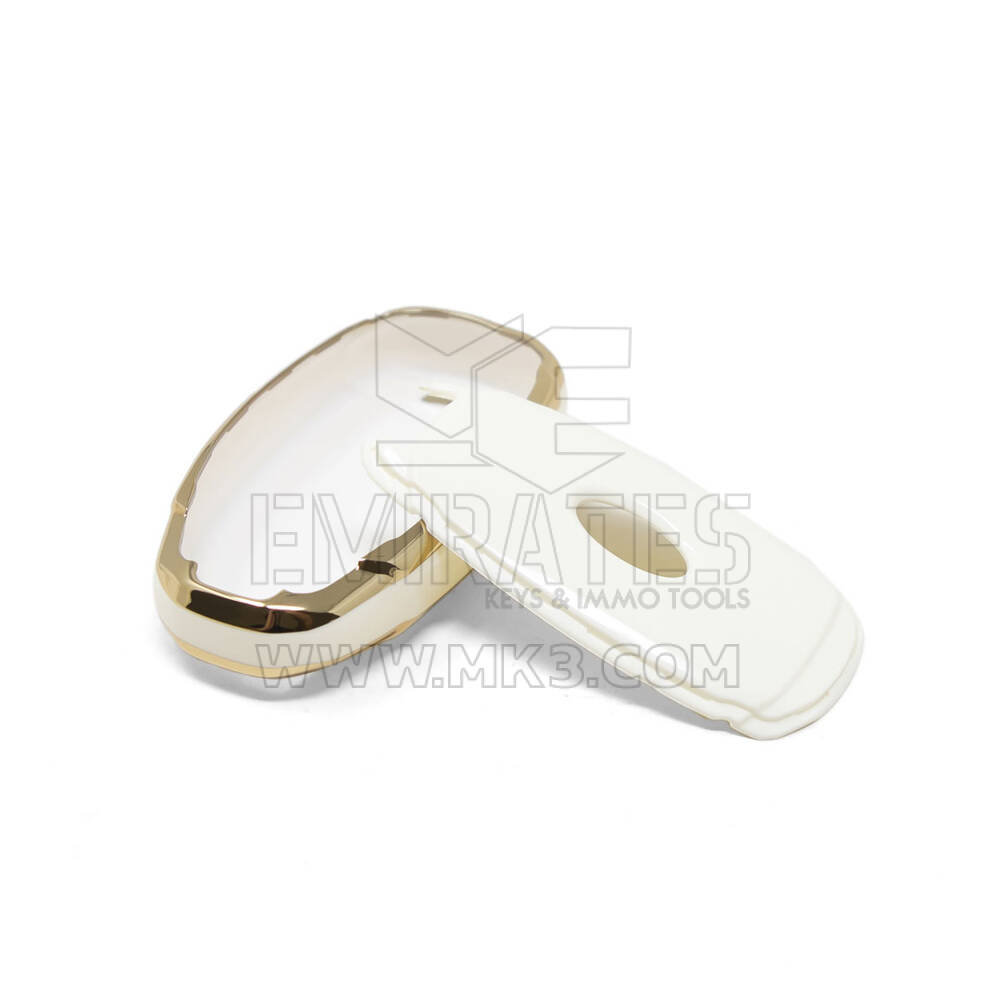 New Aftermarket Nano High Quality Cover For Hyundai Remote Key 4 Buttons White Color HY-D11J4A | Emirates Keys