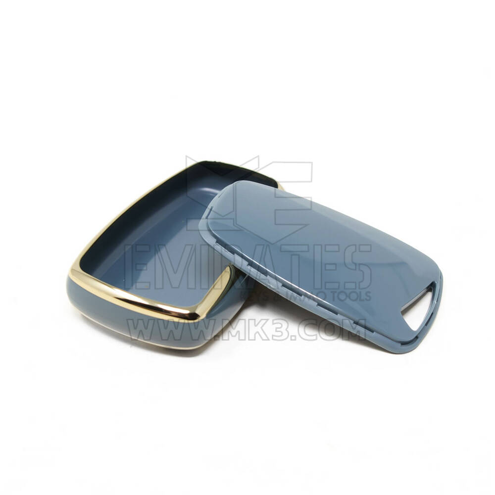 New Aftermarket Nano High Quality Cover For Hyundai Remote Key 4 Buttons Gray Color HY-J11J | Emirates Keys