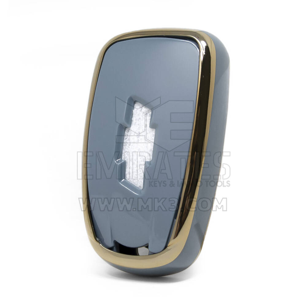 Capa Nano para Chave Remota Chevrolet 3B Cinza CRL-B11J3B | MK3