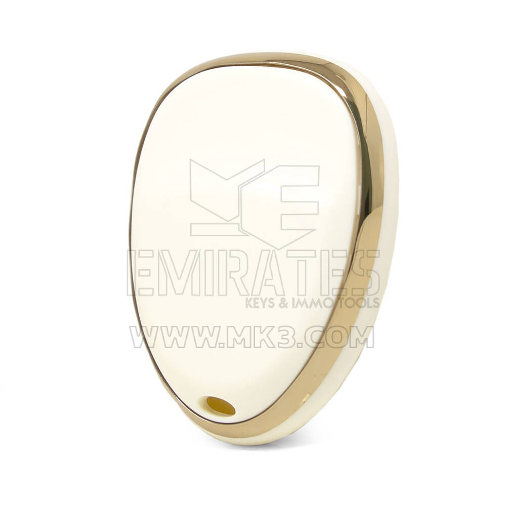 Capa Nano para chave remota Chevrolet 5 botões branca CRL-F11J5 | MK3