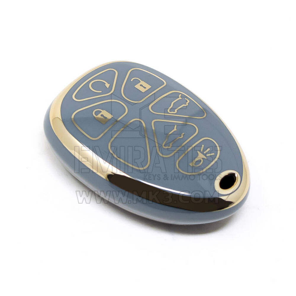 Nova capa nano de reposição de alta qualidade para chave remota chevrolet 6 botões cor cinza CRL-F11J6 | Chaves dos Emirados