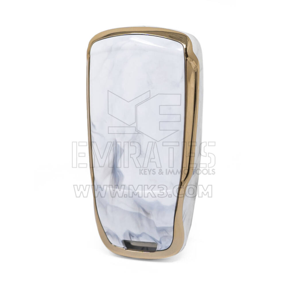 Capa de Mármore Nano para Audi Remote Key 3B Branco Audi-B12J | MK3