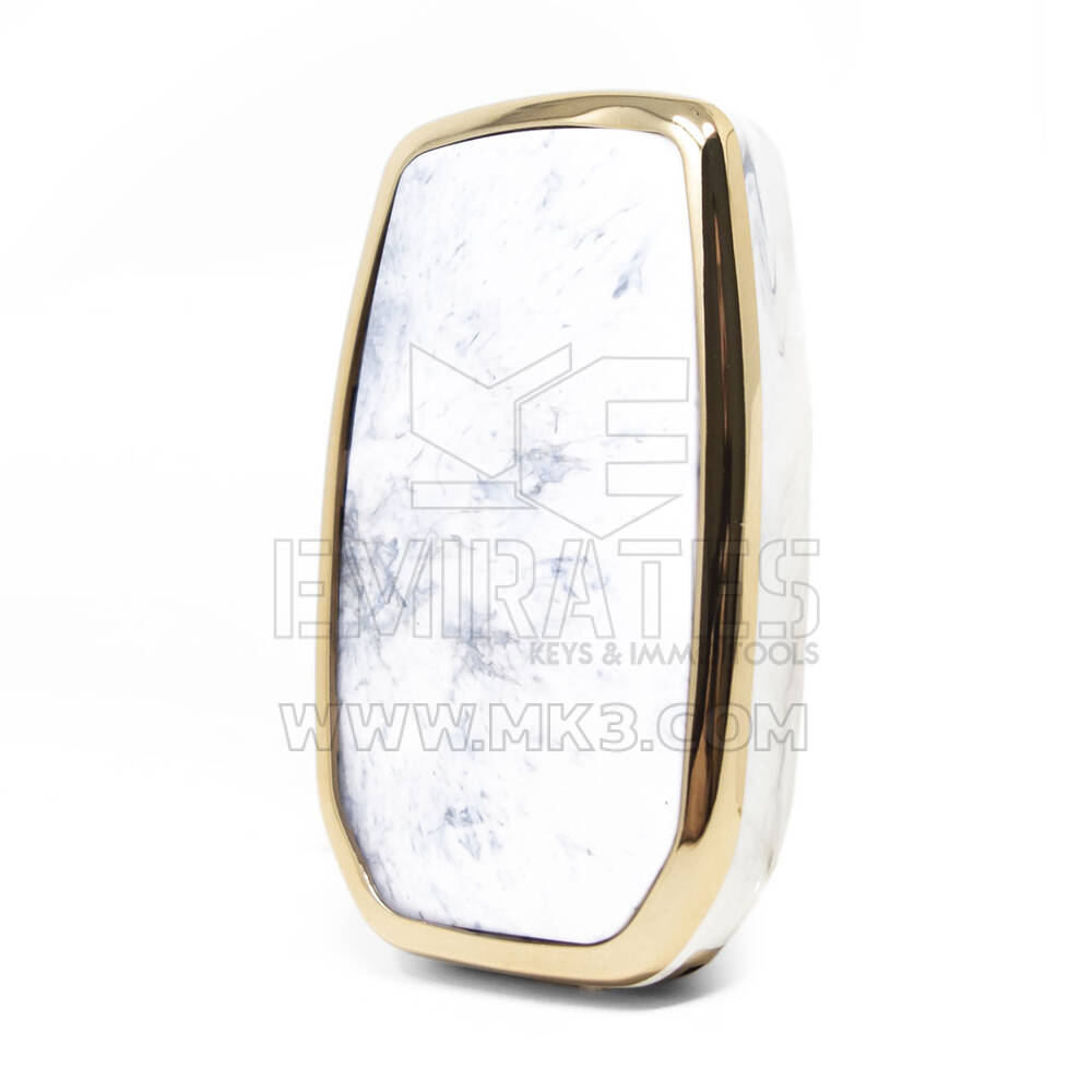 Cubierta de mármol nano para llave remota Toyota 3B blanco TYT-A12J3 | MK3