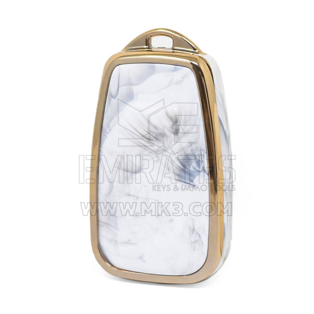 Cubierta de mármol nano para llave remota Toyota 3B blanco TYT-B12J3 | MK3