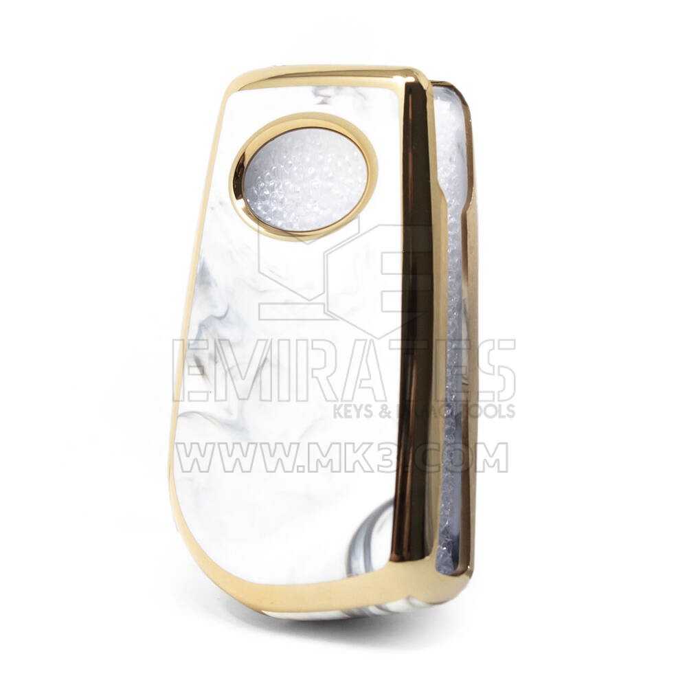 Nano Marble Cover Toyota Flip Remote Key 4B Blanco TYT-C12J4 | MK3