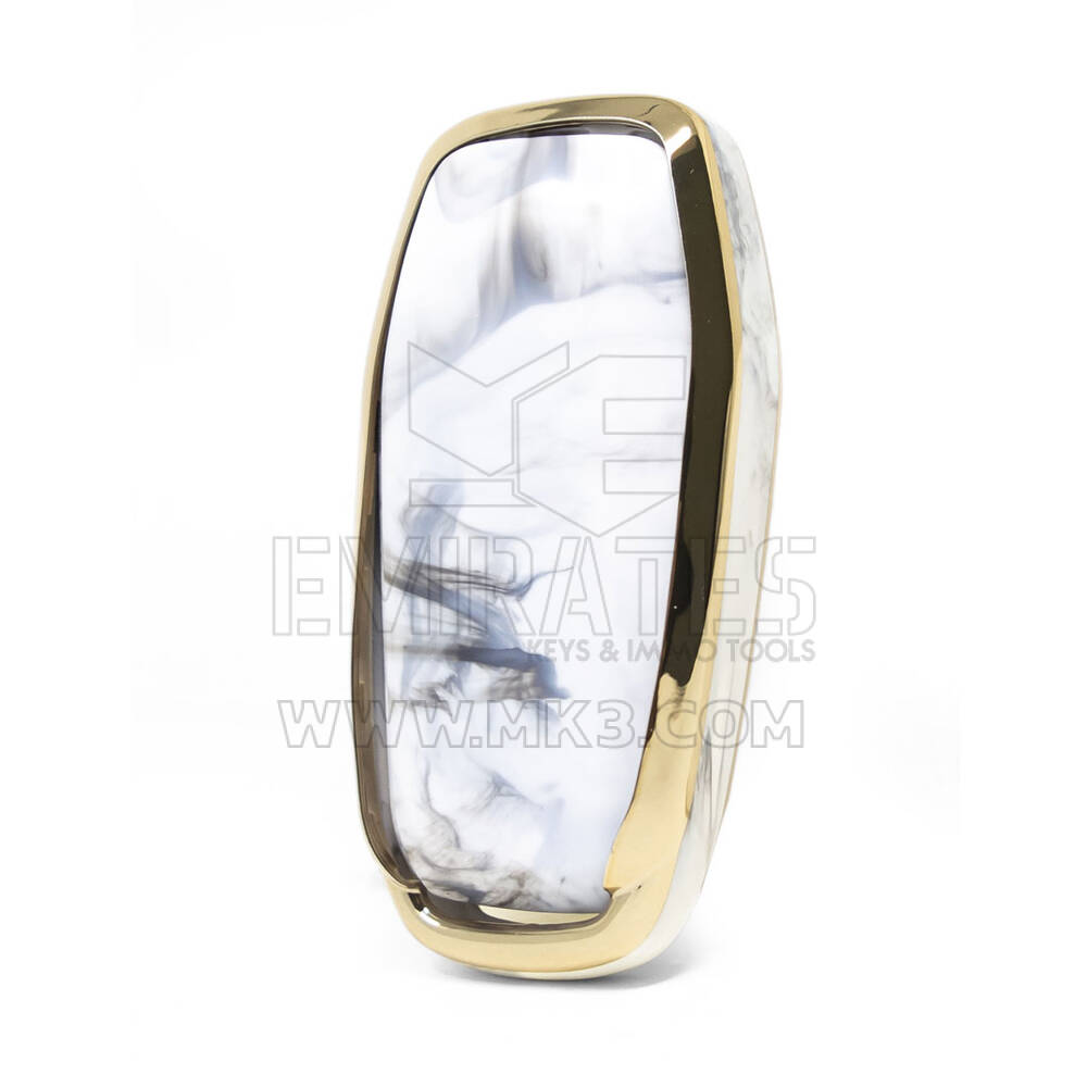 Capa de Mármore Nano para Chave Remota Ford 5B Branco Ford-A12J | MK3