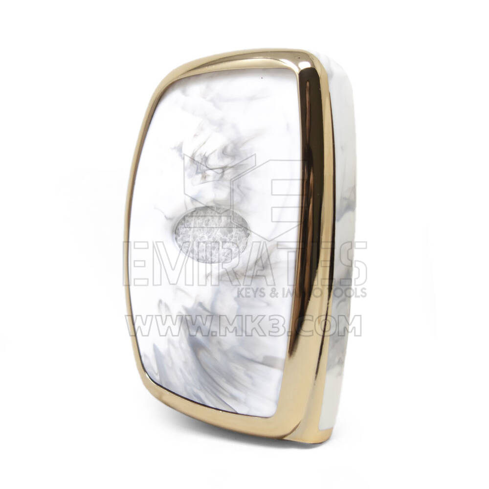 Cubierta Nano Marble para llave remota Hyundai 3B blanco HY-A12J3A | MK3