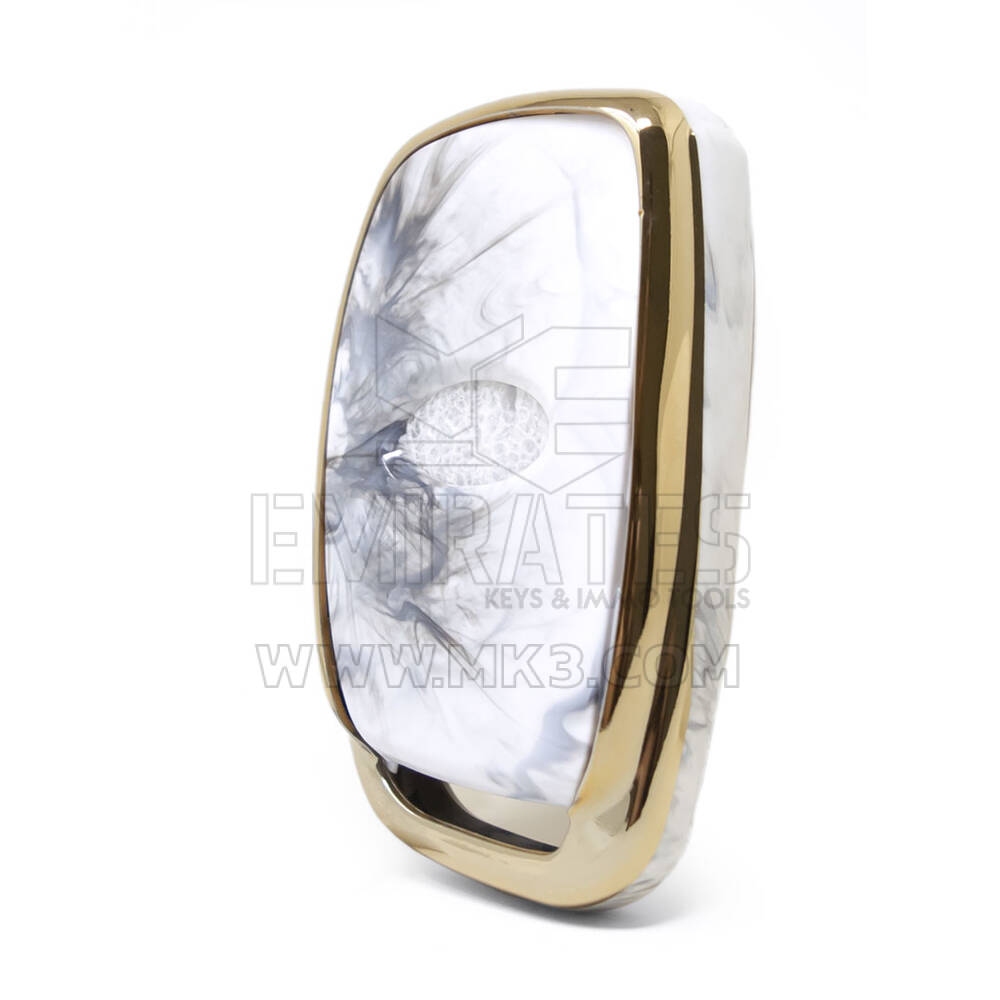 Cubierta Nano Marble para llave remota Hyundai 4B blanco HY-A12J4B | MK3