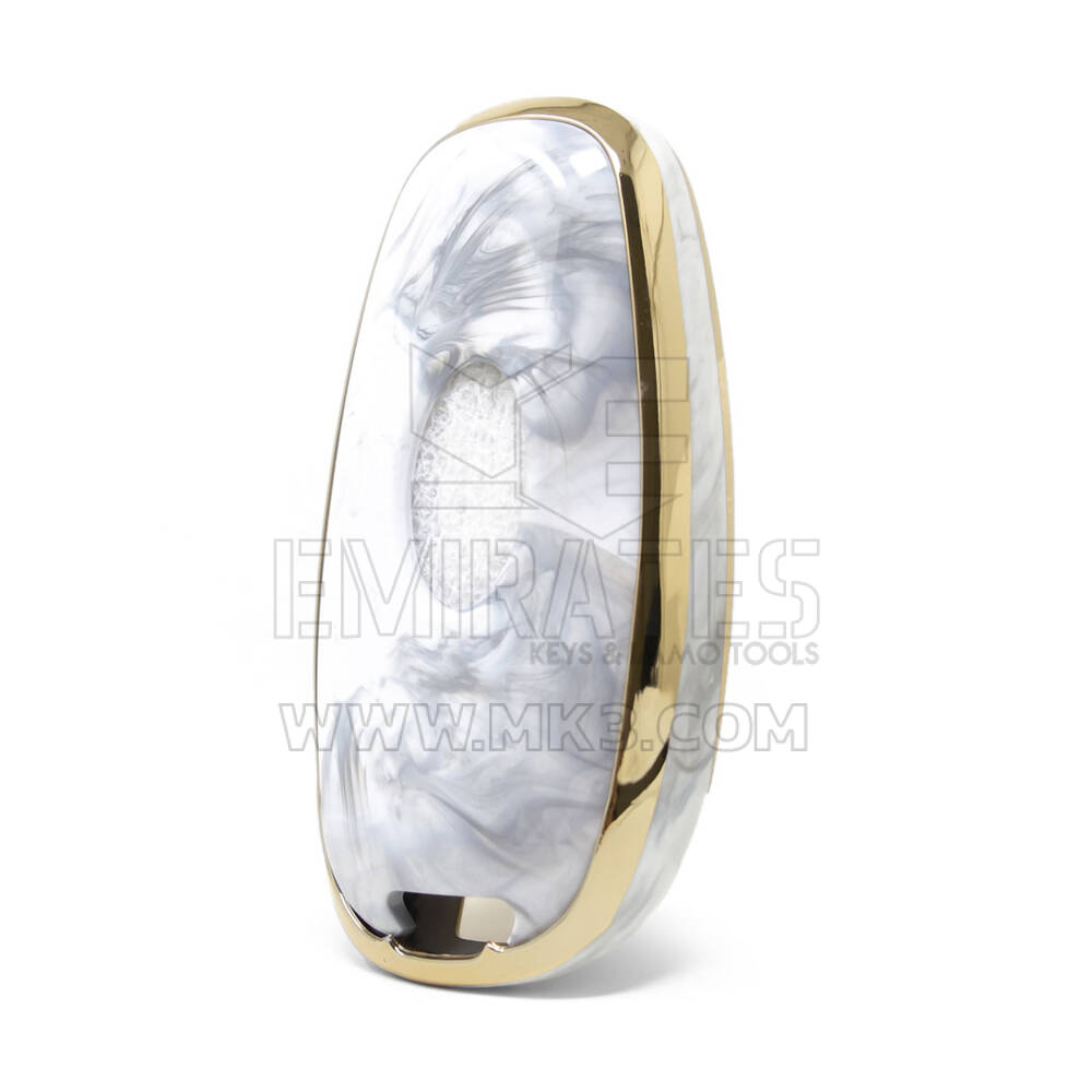 Cubierta Nano Marble para llave remota Hyundai 4B blanco HY-H12J4A | MK3