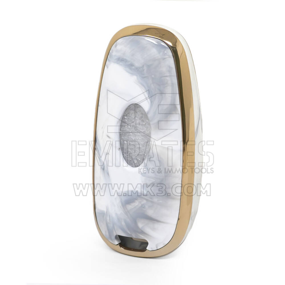 Cubierta Nano Marble para llave remota Hyundai 4B blanco HY-H12J4B | MK3