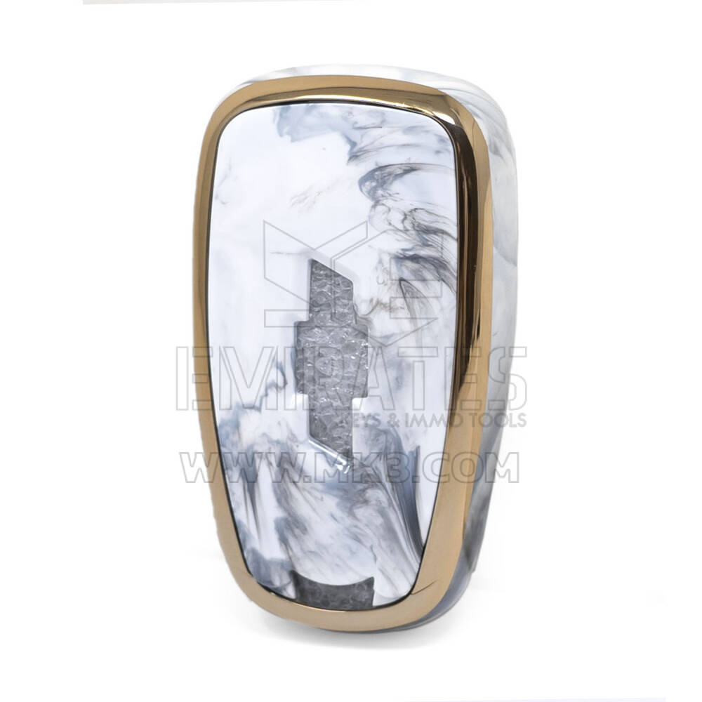 Capa Nano Mármore Chave Remota Chevrolet 5B Branca CRL-B12J5A | MK3
