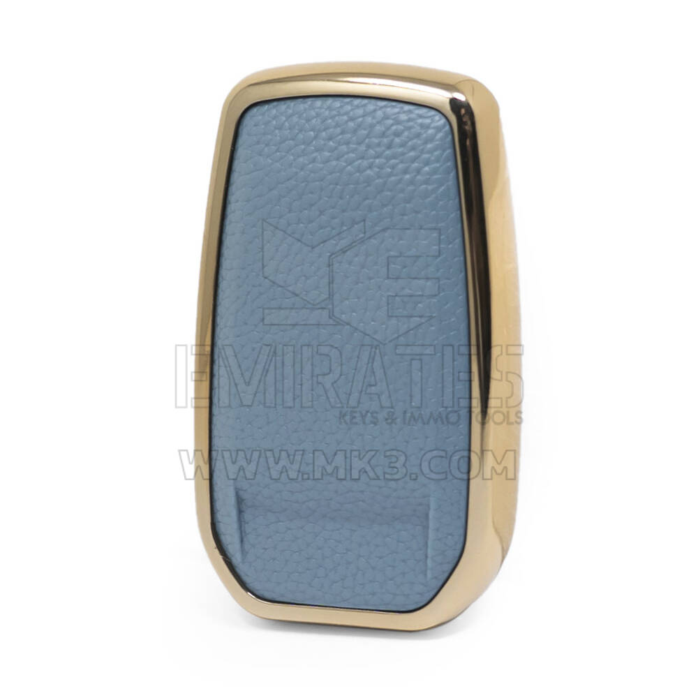 Funda de cuero Nano Gold para Toyota Key 2B gris TYT-A13J2H | MK3