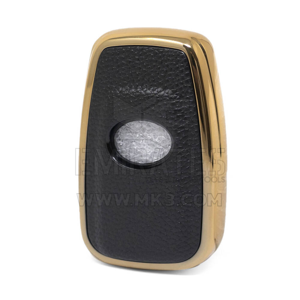 Funda de cuero Nano Gold para Toyota Key 3B negro TYT-B13J3 | MK3