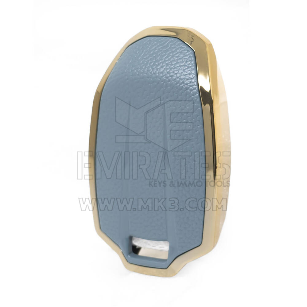 Cover in pelle Nano Gold per Lynk & Co Key 4B Grigia LC-A13J | MK3