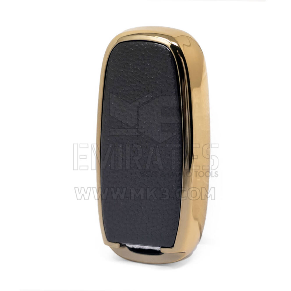 Cover in pelle Nano Gold per Venucia Key 3B Nera VNC-A13J | MK3