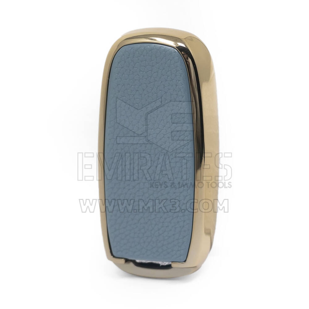 Cover in pelle Nano Gold per Venucia Key 3B Grigia VNC-A13J | MK3