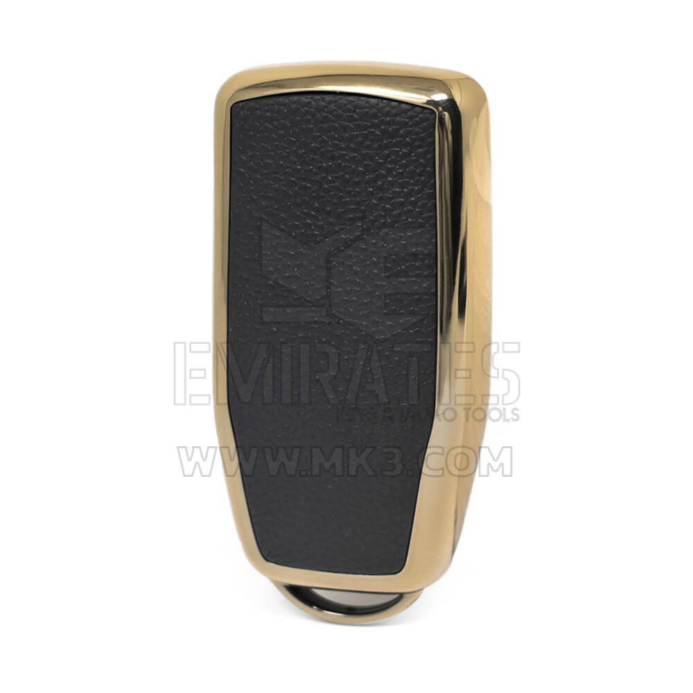Cover in pelle Nano Gold per Venucia Key 3B Nera VNC-B13J | MK3