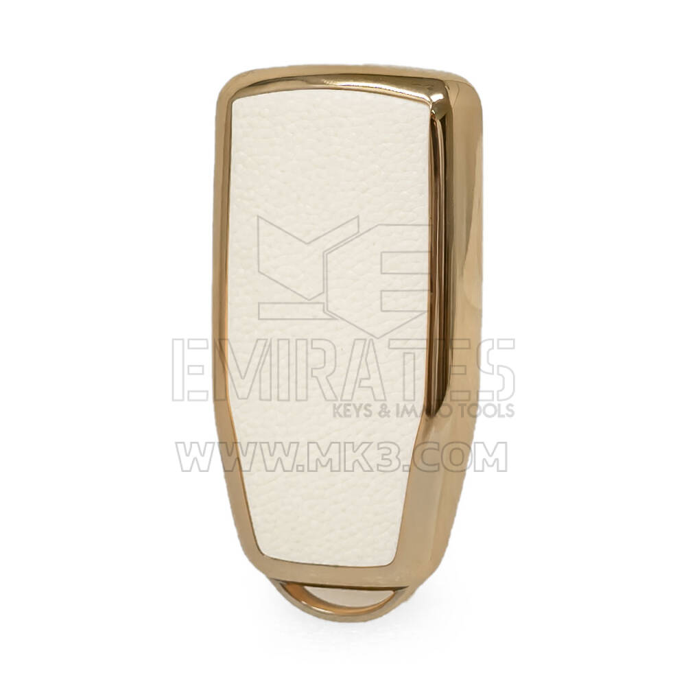 Cover in pelle Nano Gold per Venucia Key 3B Bianco VNC-B13J | MK3