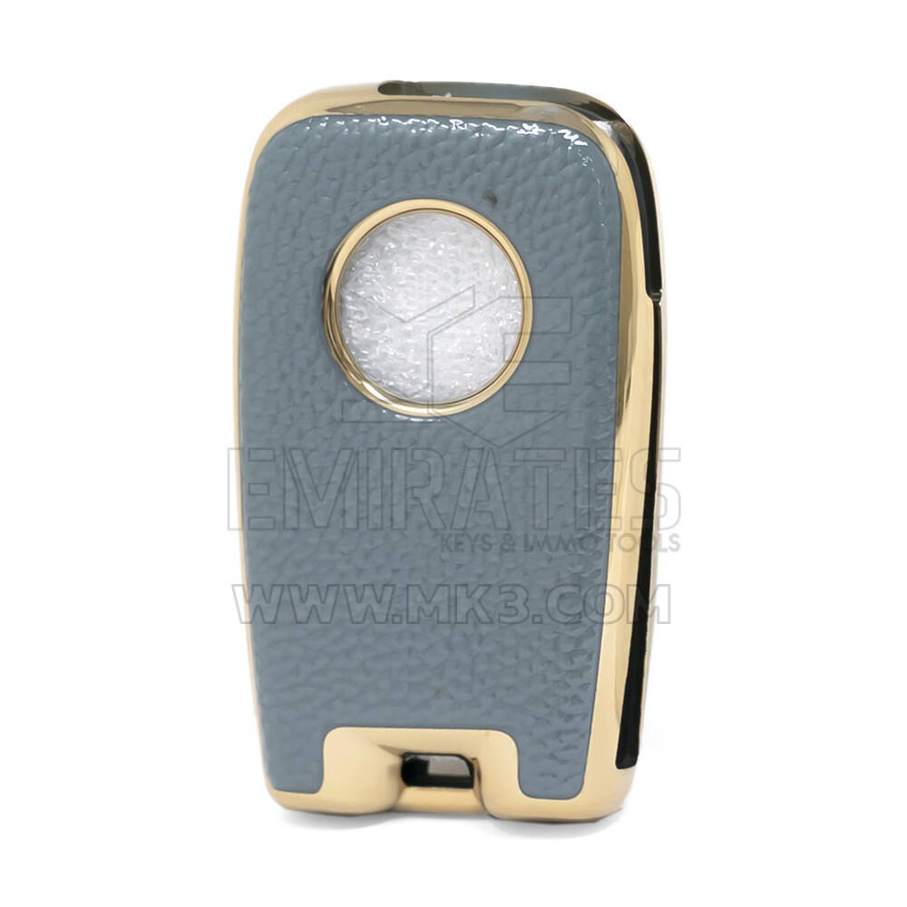 Cover in pelle Nano Gold per Venucia Key 4B Grigio VNC-D13J | MK3