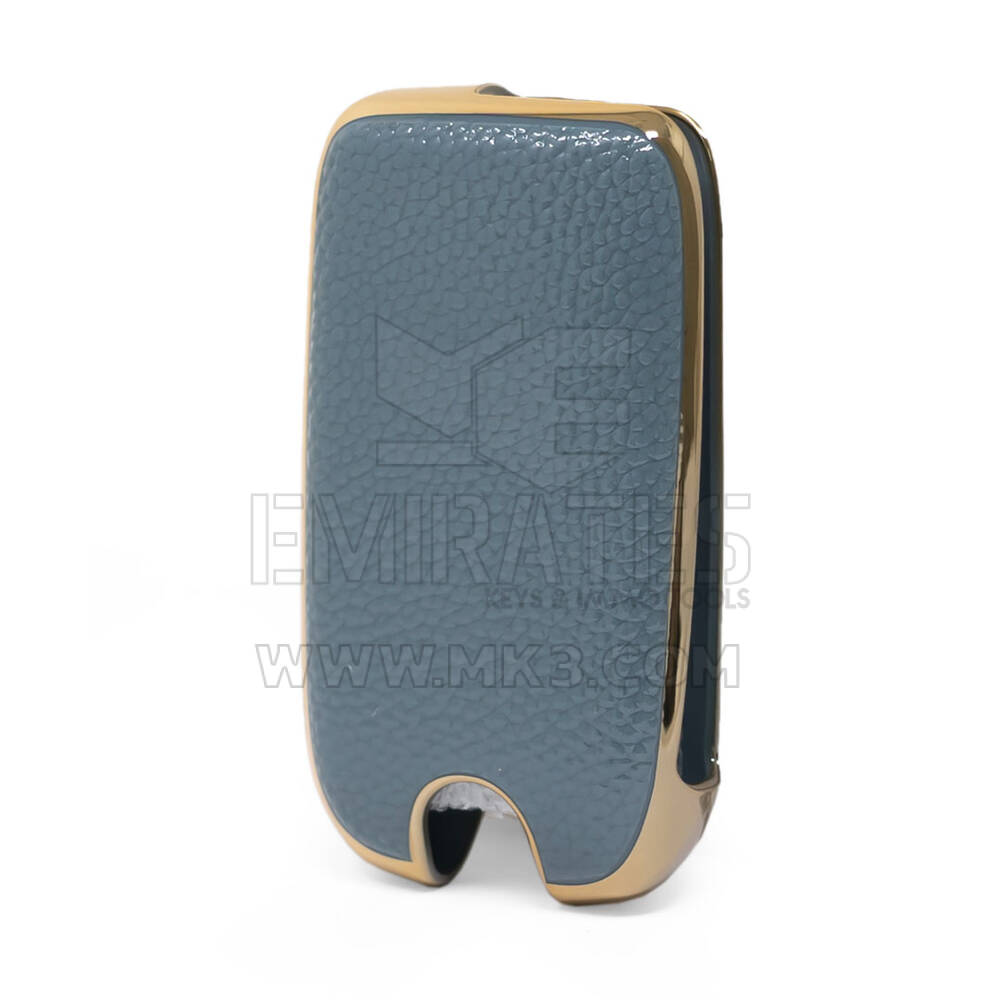 Cover in pelle Nano Gold per Roewe Flip Key 3B Grigio RW-A13J | MK3