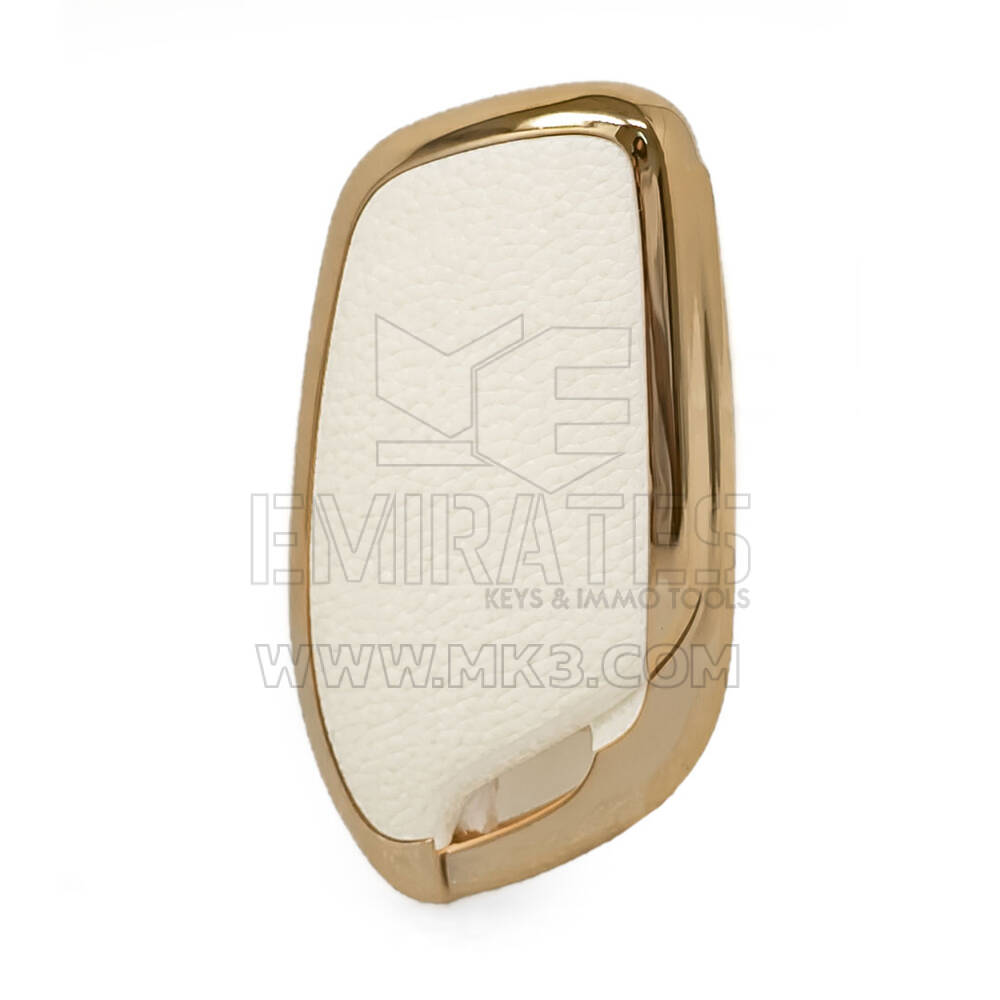 Cover in pelle Nano Gold Chiave remota Roewe 3B Bianca RW-B13J | MK3