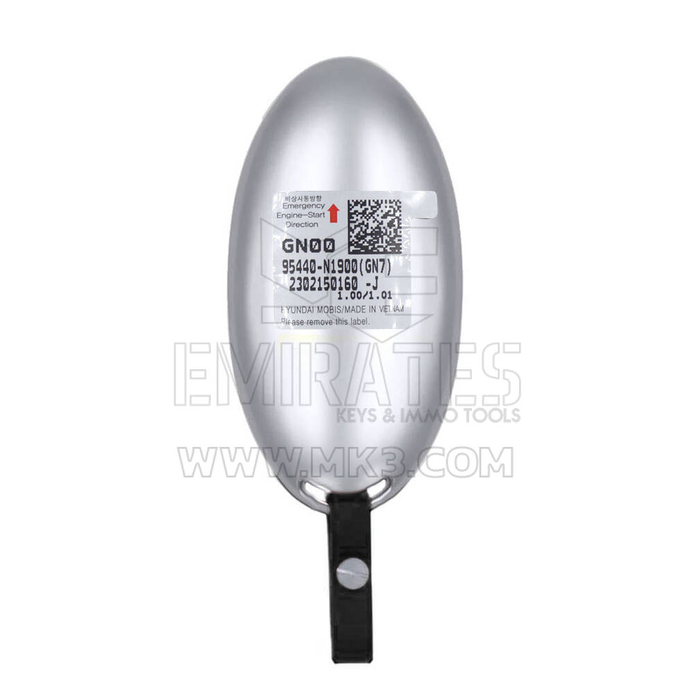 Yeni Hyundai Grandeur 2023 Orijinal / OEM Akıllı Uzaktan Anahtar 5 Düğme 433MHz OEM Parça Numarası: 95440-N1900 / 95440-N1900 FCC Kimliği: TQ8-FOB-4F61 | Emirates Keys