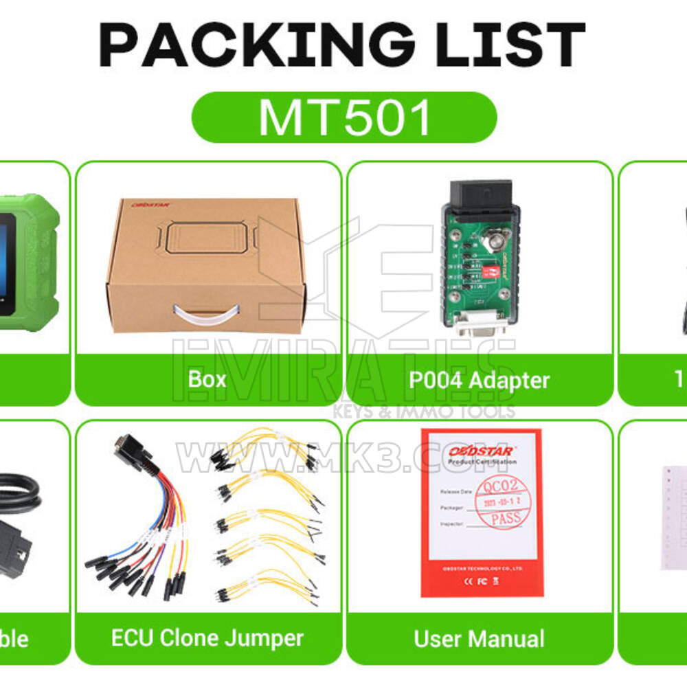 Piattaforma di test OBDSTAR MT501 per cruscotto del veicolo a carburante, leva del cambio, airbag, aria condizionata, di BENCH - MK22166 - f-2