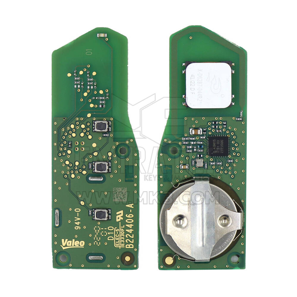 Clé télécommande intelligente Chery Tiggo authentique/OEM, 3 boutons, 433MHz, PCB vert, déverrouillage, nouveau | Clés des Émirats