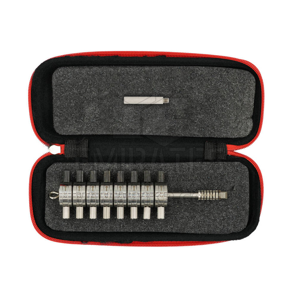 Original Lishi PFTPD Ford Jaguar / 8 cortes / Juego de púas premium | MK3