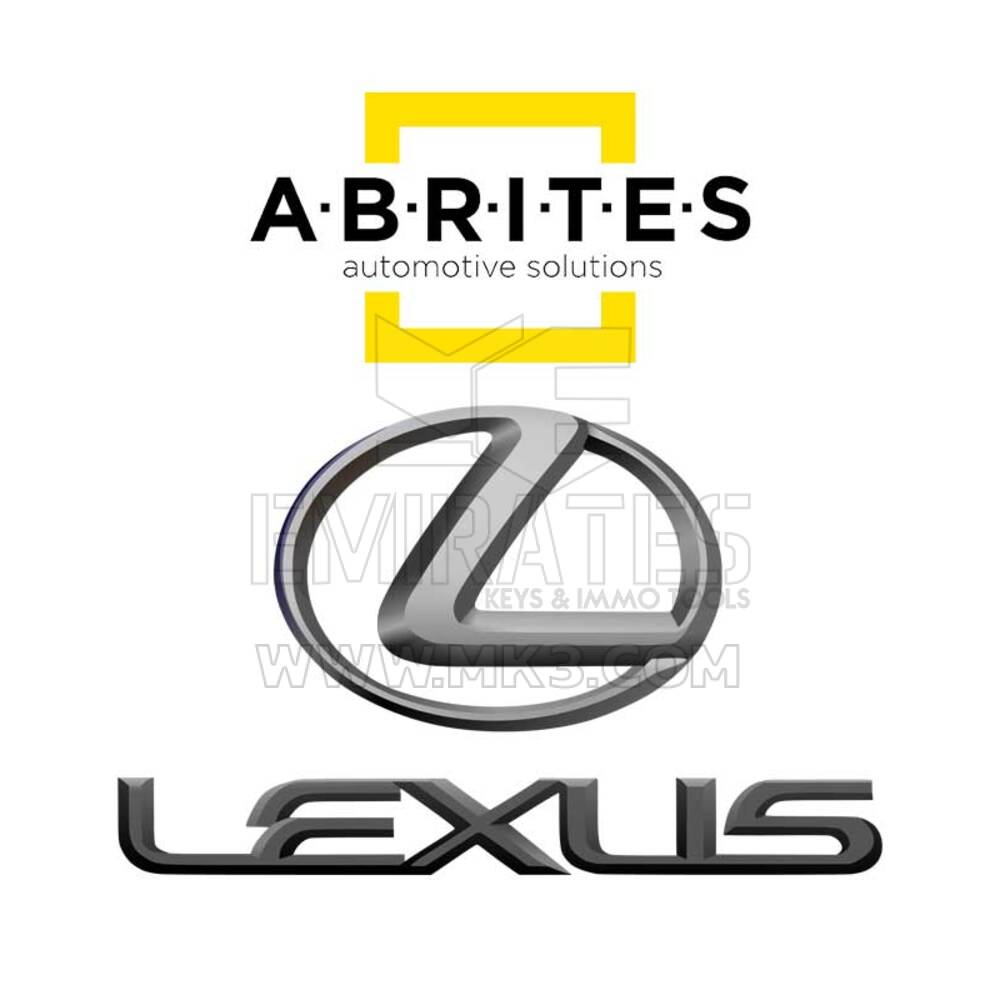 Abrites TN016 — Программирование ключей для автомобилей Lexus 2022+ года выпуска (ключ B9 DST-AES)