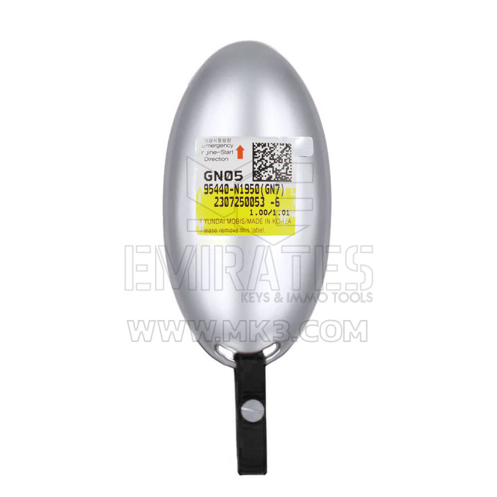 Yeni Hyundai Grandeur 2023 Orijinal / OEM Akıllı Uzaktan Anahtar 6+1 Düğme 433MHz OEM Parça Numarası: 95440-N1950 FCC Kimliği: TQ8-FOB-4F61U43 | Emirates Keys