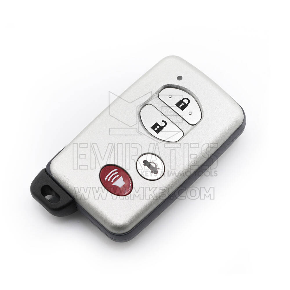 New KeyDiy KD Toyota Universal Smart Remote Key 3+1 Buttons With Silver Key Shell TDB03-4 | Emirates Keys
