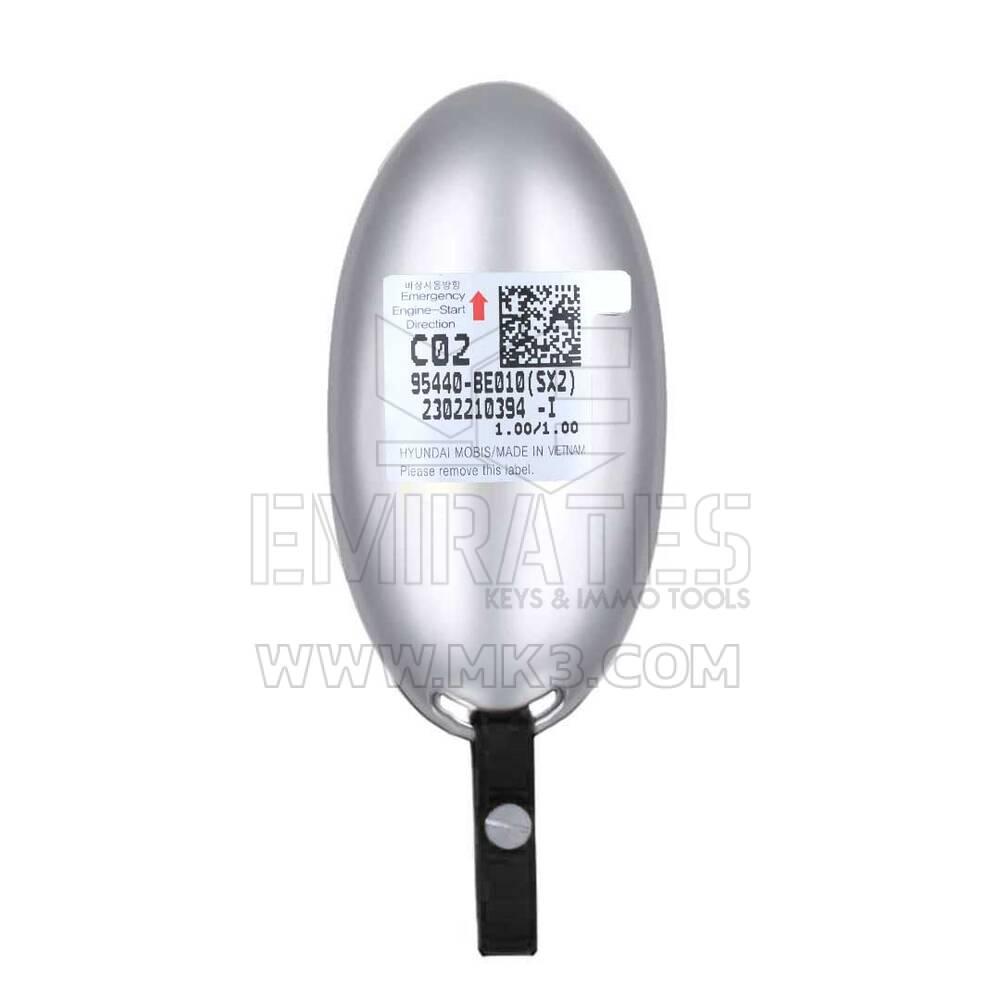 Llave remota inteligente original/OEM para Hyundai Kona 2024, 4+1 botones, 433 MHz. Número de pieza OEM: 95440-BE010 | Emirates Keys