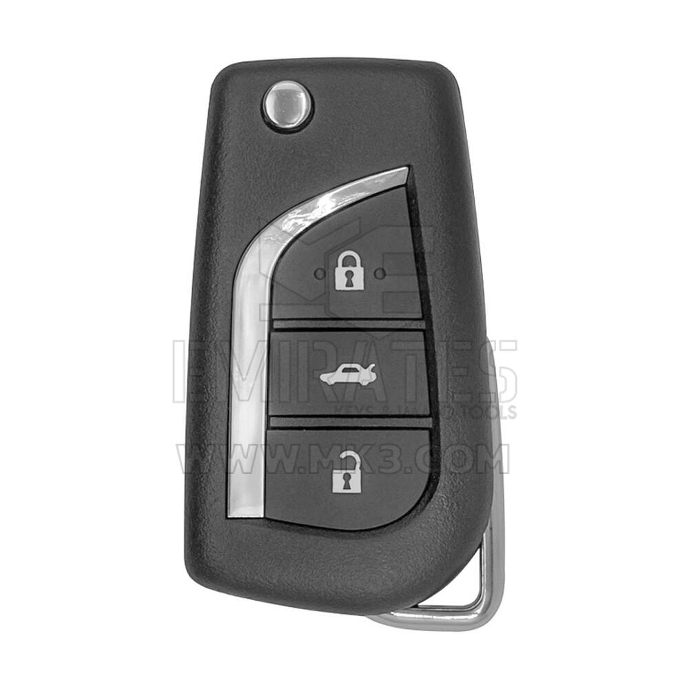 Toyota Corolla Original Flip Remote Key 3 Buttons 433MHz