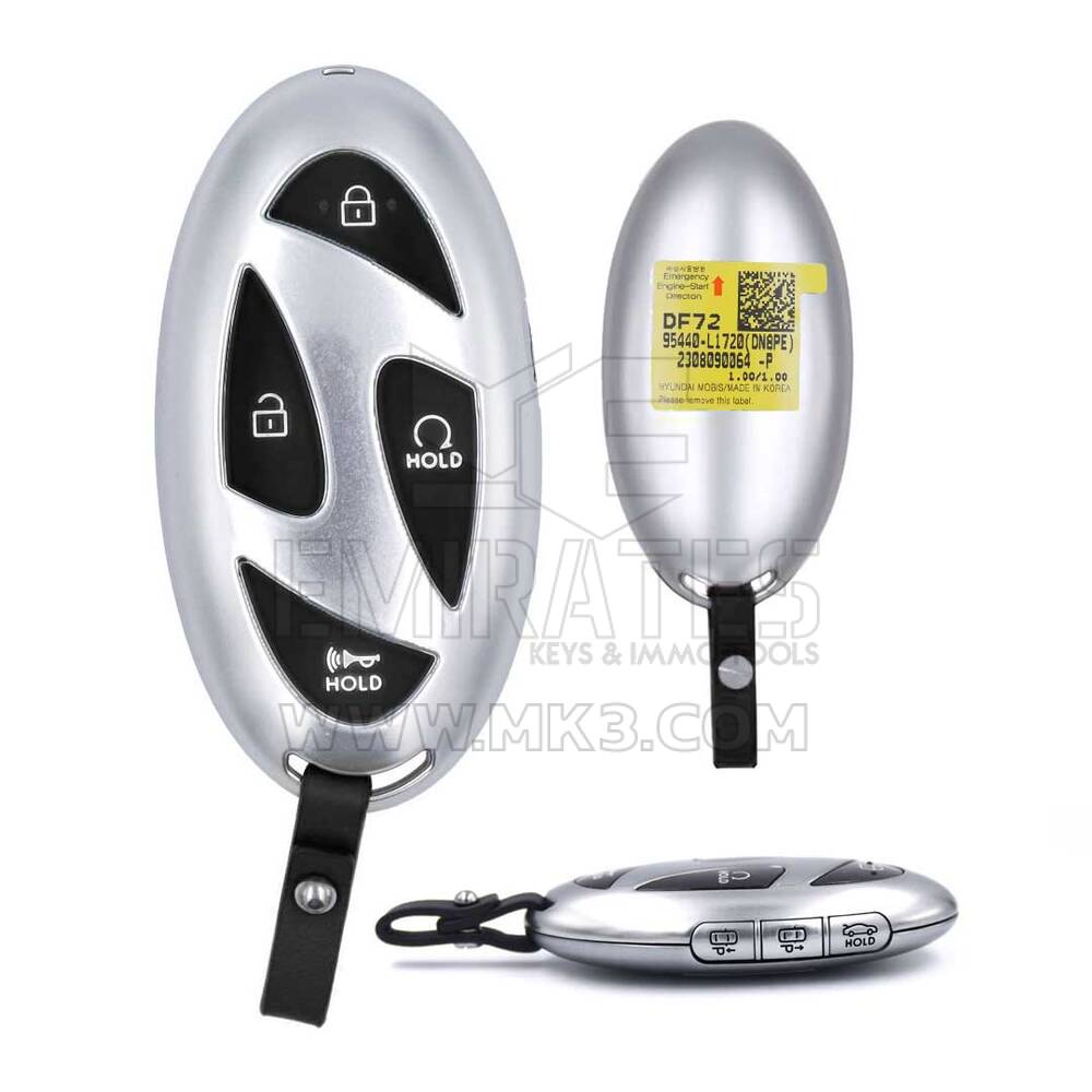 Hyundai Grandeur GN7 2023 Orijinal Akıllı Uzaktan Kumanda Anahtarı 6+1 Düğme 433MHz 95440-N1050
