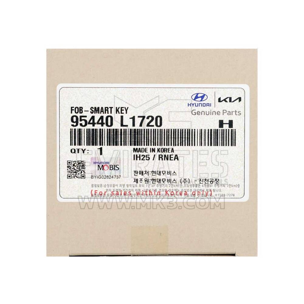 New Hyundai Sonata 2023 Genuine / OEM Smart Remote Key 6+1 Buttons 433MHz OEM Part Number: 95440-L1720 | Emirates Keys