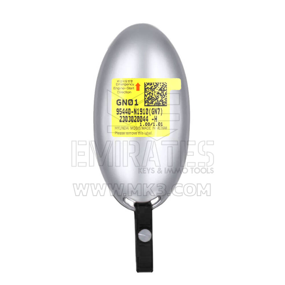 Yeni Hyundai Grandeur GN7 Orijinal / OEM Akıllı Uzaktan Anahtar 6+1 Düğme 433MHz 9OEM Parça Numarası: 95440-N1910 , 95440N1910 | Emirates Keys