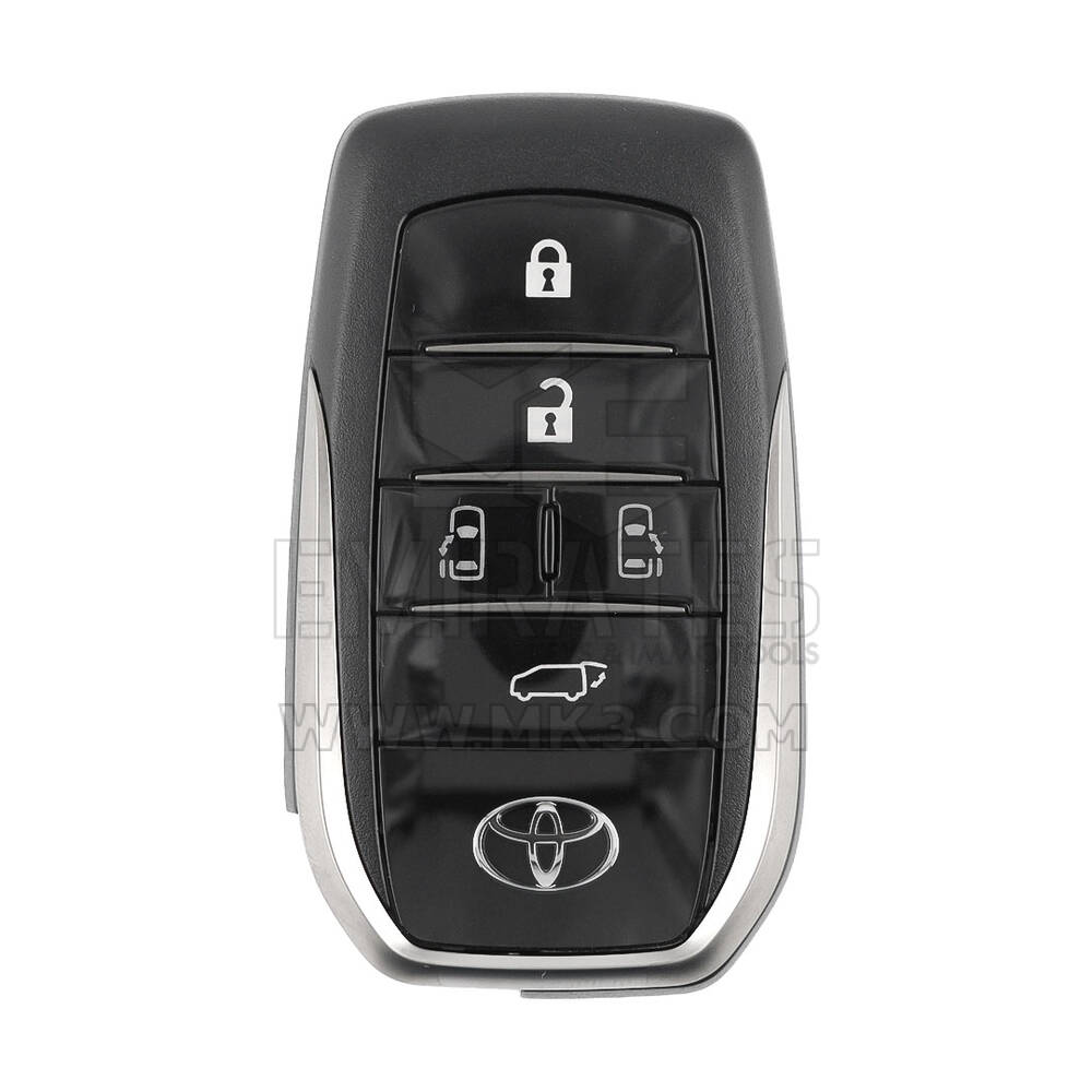 Llave inteligente original Toyota Vellfire con control remoto, 5 botones, 315.11/314.35 MHz