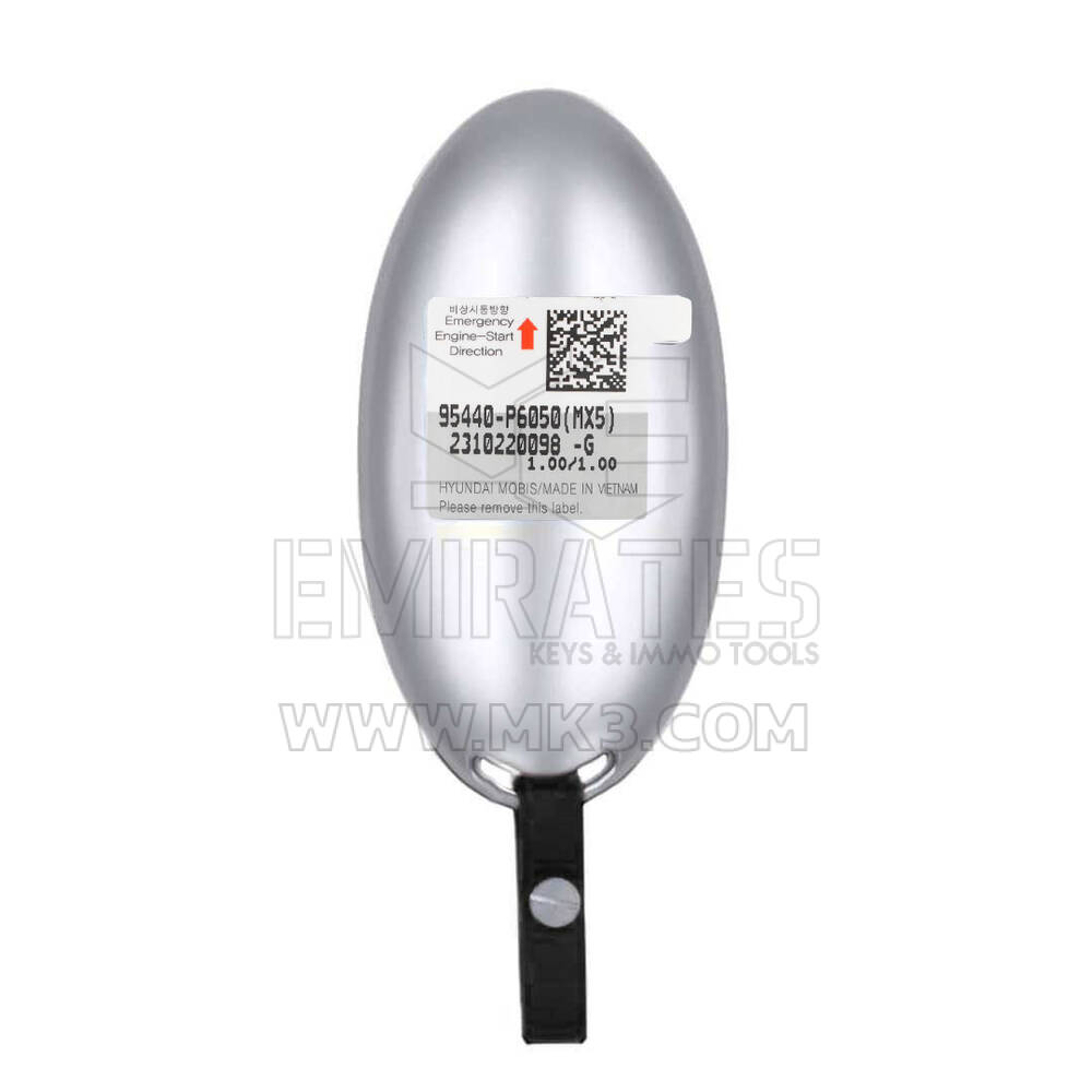 Llave remota inteligente original/OEM para Hyundai Santa Fe MX5 2023, 4+1 botones, 433 MHz. Número de pieza OEM: 95440-P6050 / 95440P6050 | Emirates Keys