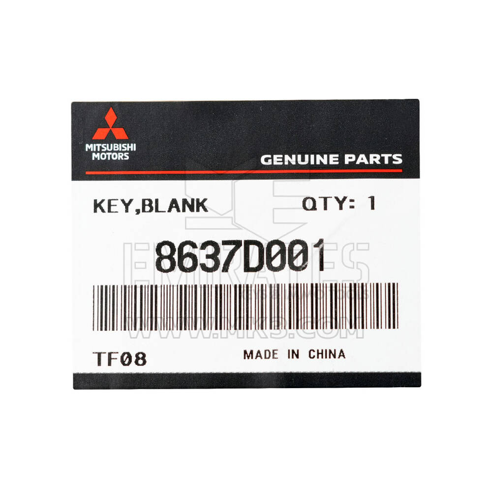 Nouvelle clé télécommande intelligente d'origine / OEM Mitsubishi Pajero Montero Sport 2022 3 boutons 433 MHz Numéro de pièce OEM : 8637D001 / 285E3W580P | Emirates Keys