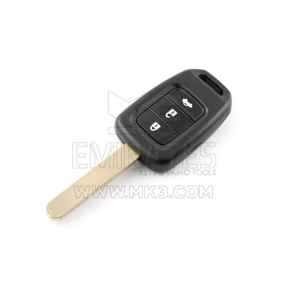 Refurbished Honda Original Remote Key 3 Buttons 433MHz Transponder - ID: PCF7952X HITAG 3 - ID47 OEM Part Number: 35118-T2A-A30 | Emirates Keys